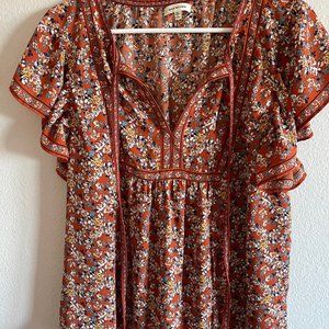 Max Studio Floral Shirt